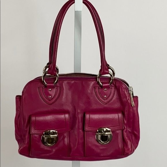 Marc Jacobs Handbags - MARC JACOBS Blake leather top handle satchel bag